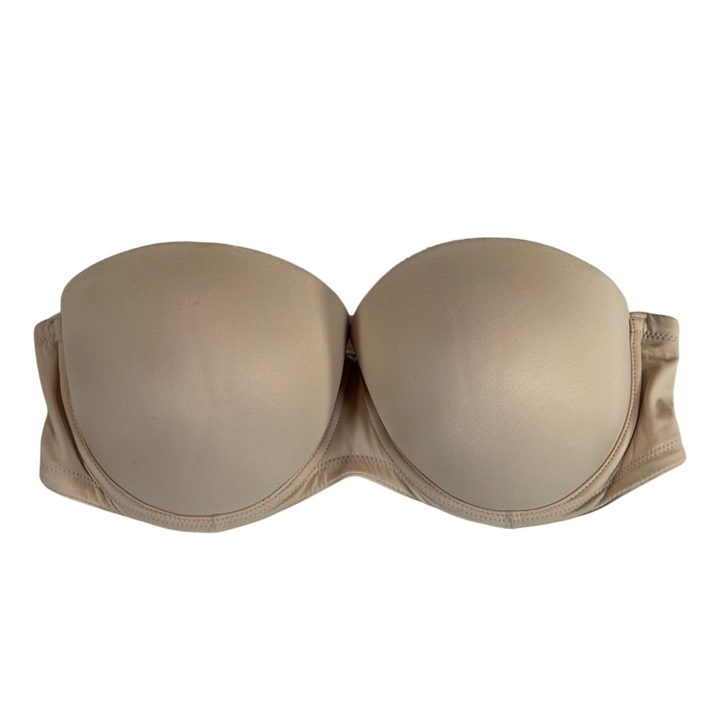 PINK Victoria's Secret Wear Everywhere Multi-Way Push-Up Bra 36C Nude Beige